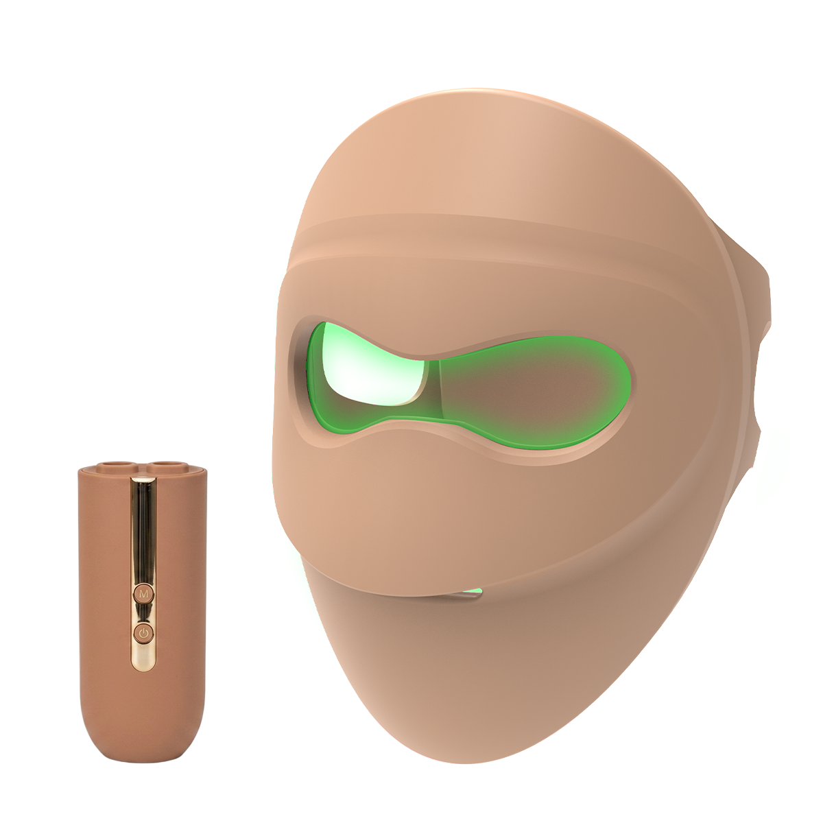 InfraCore Radiance DM110 LED Mask — Green + Amber 4-Wavelength Face Therapy