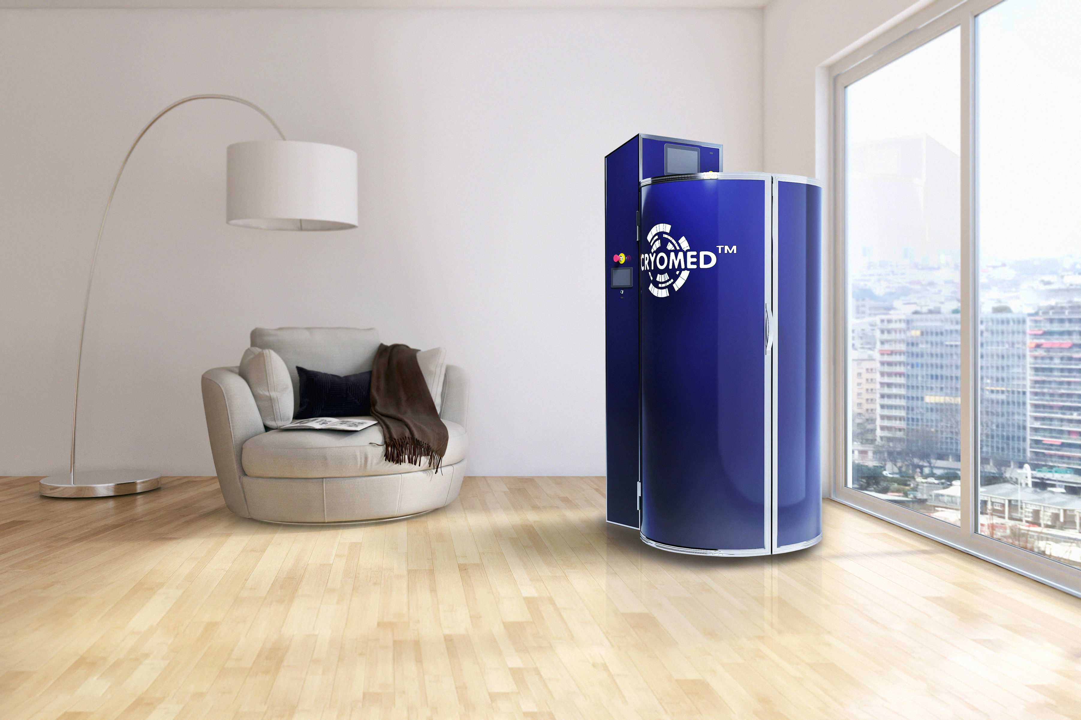 Cryomed One Ultra — one 2021 dark blue hotel