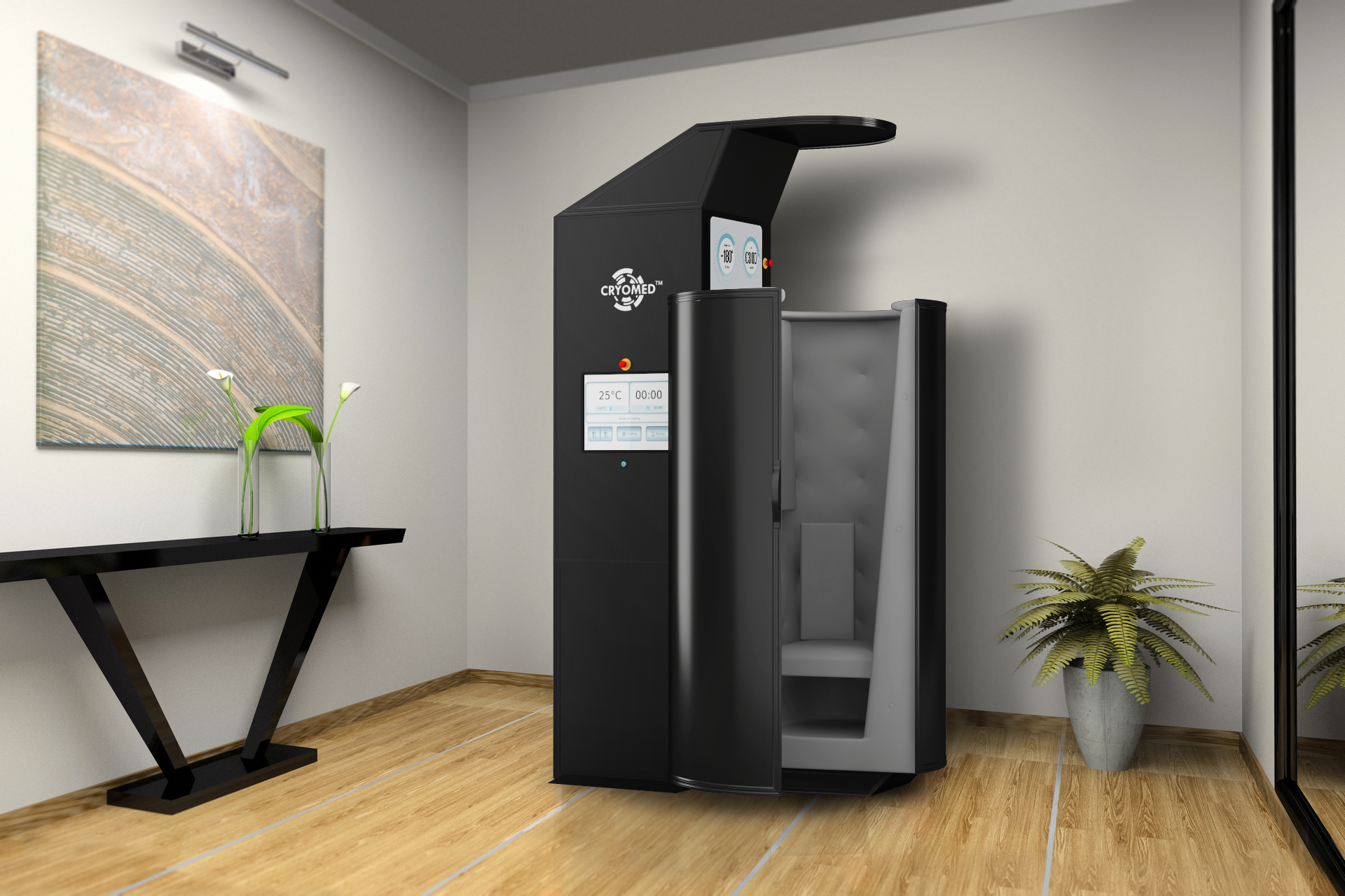 Cryomed Pro - pro black grey spa