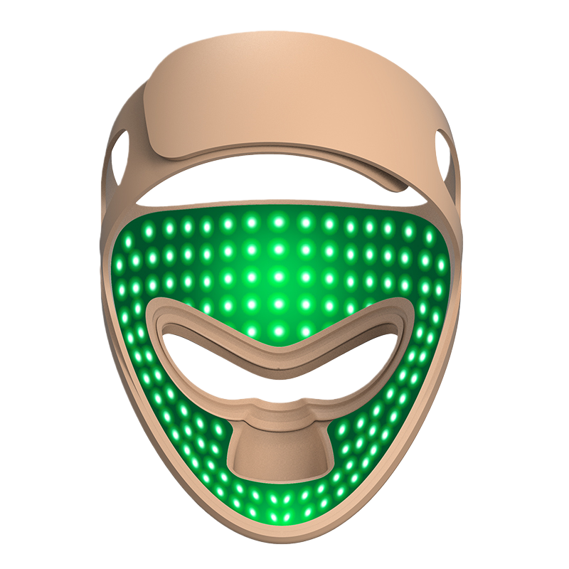 InfraCore Radiance DM110 LED Mask — Green + Amber 4-Wavelength Face Therapy