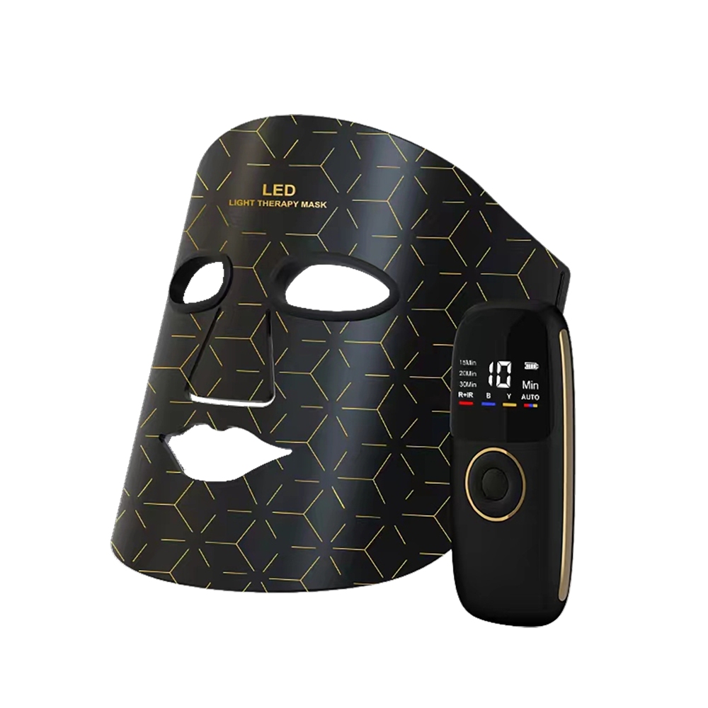 InfraCore Radiance FM92 Plus LED Face + Neck Mask — Blue + Amber 4-Wavelength