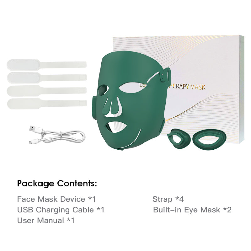 InfraCore Radiance FM81 LED Mask — Deep-NIR 4-Wavelength Face Therapy