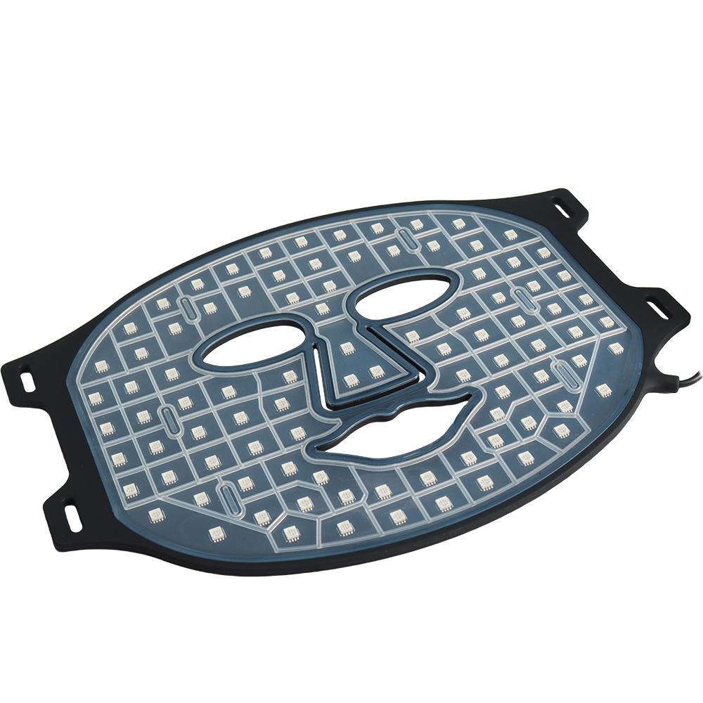 InfraCore Radiance FM92 Plus LED Face + Neck Mask — Blue + Amber 4-Wavelength